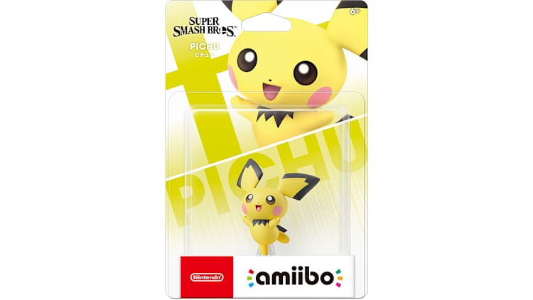 ポチ amiibo amiibo™ - Pichu - Super Smash Bros.™ Ultimate - Nintendo Official Site